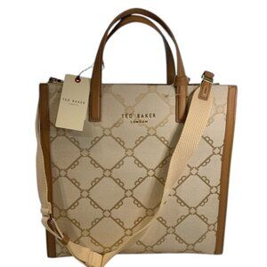 Ted Baker London Beige Overflow Tote Bag Carryall